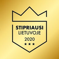 Stipriausi Lietuvoje 2020